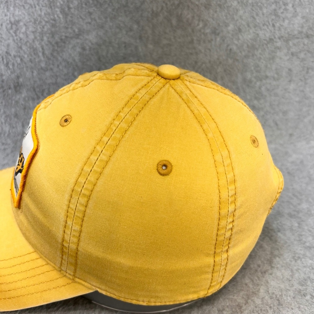 Folly Beach Surfing The Washout Mens Yellow Legacy Baseball Hat Patch OSFA - Picture 4 of 12